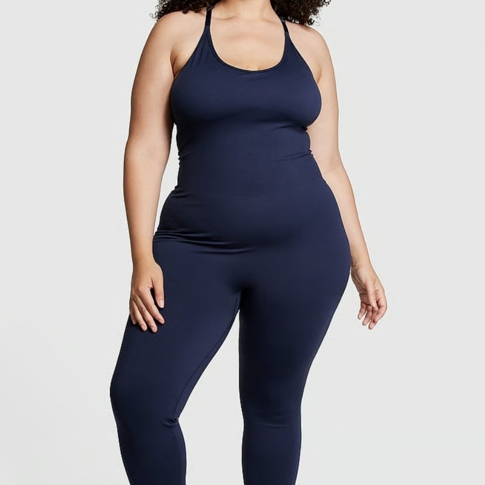 PINK Victoria's Secret Navy Jumpsuit
